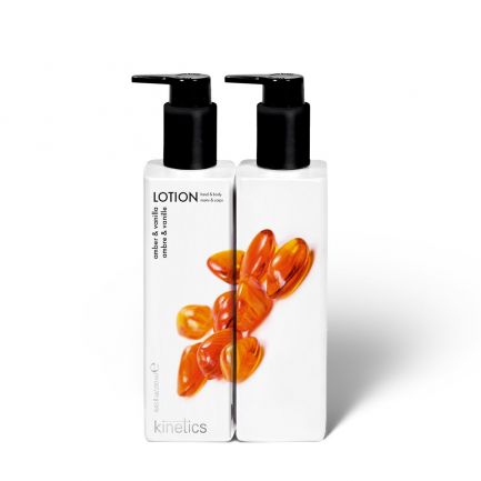 KINETICS Käsivoide. Meripihka ja Vanilja. 250 ml