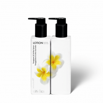 KINETICS Käsivoide. Frangipani ja Sisilialainen sitruuna. 250 ml