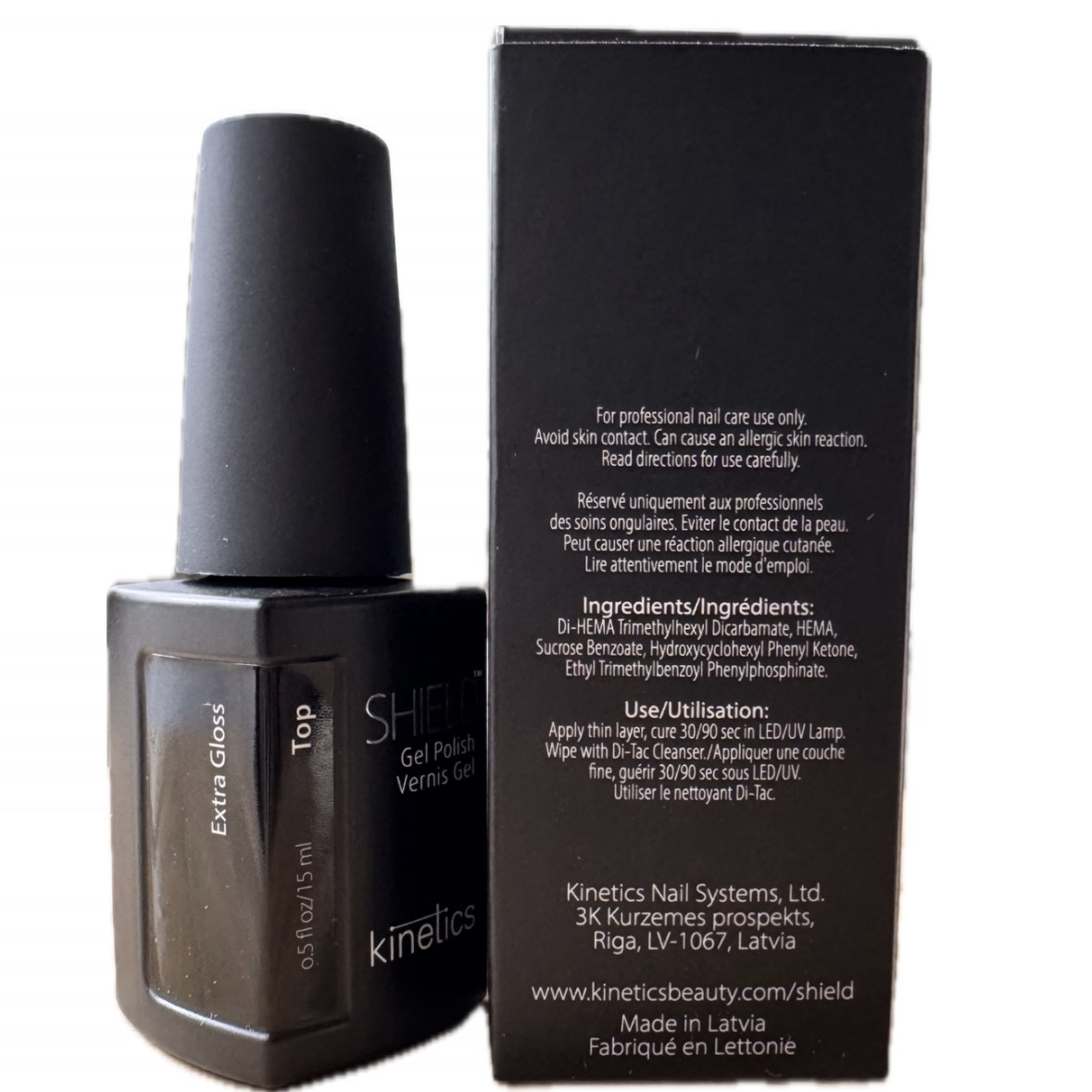 KINETICS TOP COAT. EXTRA GLOSS. 15 ML - Image 2