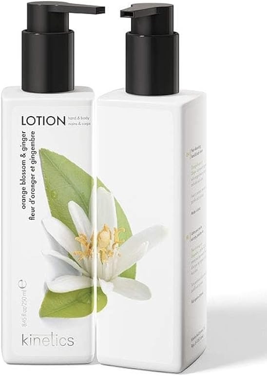 KINETICS käsivoide. Appelsiinikukka ja inkivääri. 250 ml