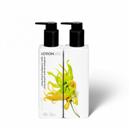 KINETICS Käsivoide. Ylang-ylang ja Madagascar-vanilja. 250 ml